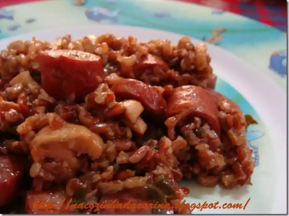 Arroz Vermelho com Linguiça da Roça - foto 2