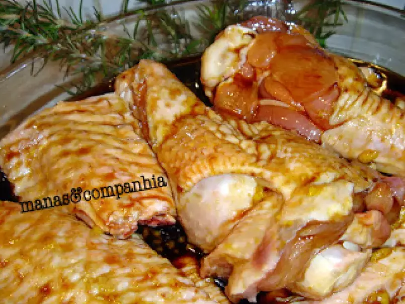 Asas de peru com molho de soja, mostarda e mel (isa) - foto 2