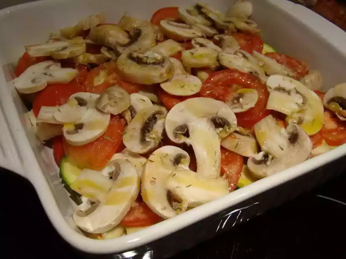 Assado de Legumes e de Frango com Arroz Selvagem - foto 4