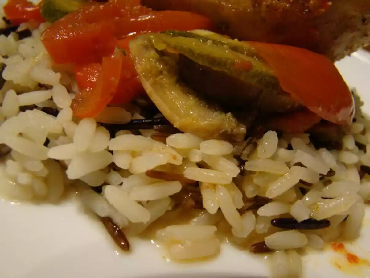 Assado de Legumes e de Frango com Arroz Selvagem - foto 9