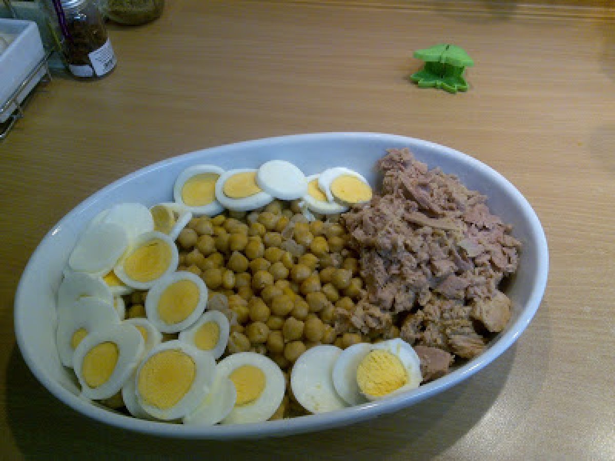 ATUM COM GRÃO E OVO COZIDO NA BIMBY