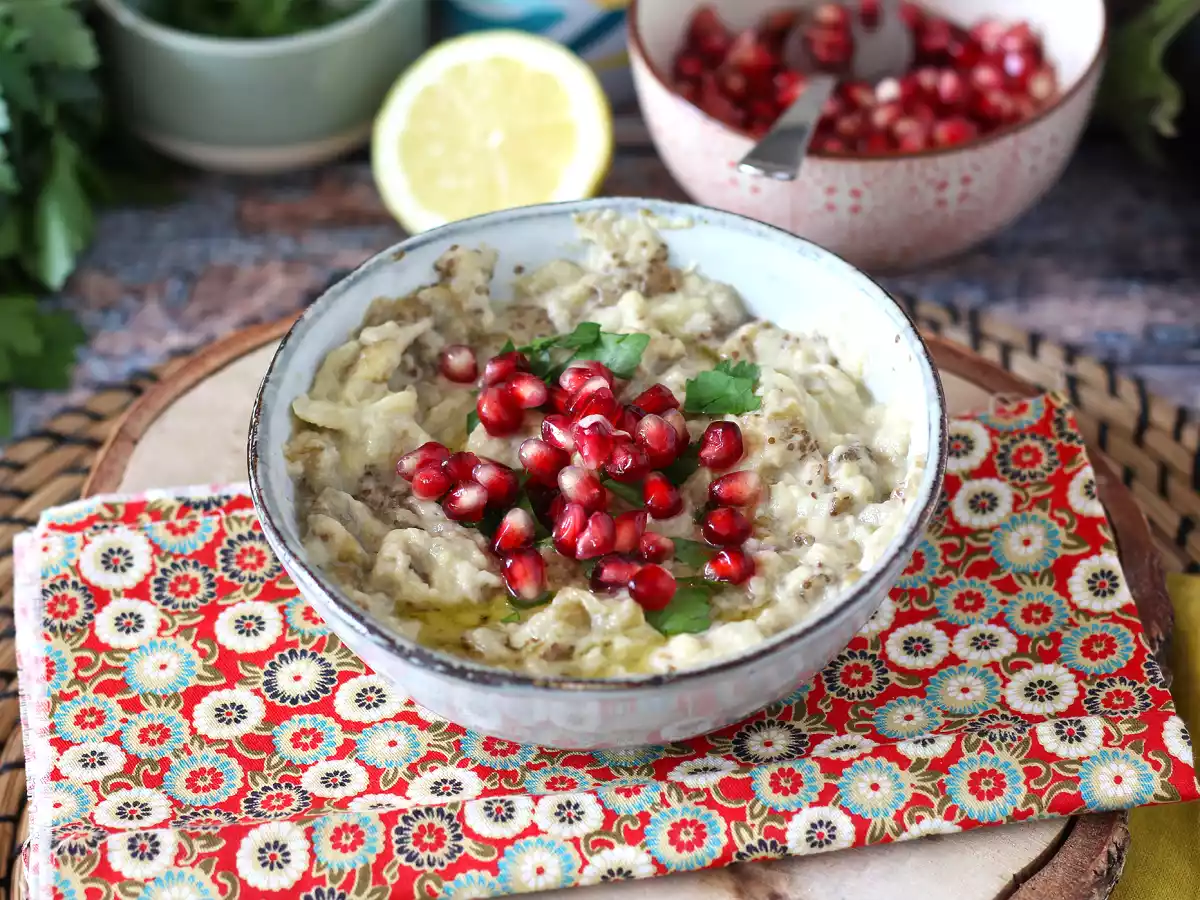 Babaganuche, a deliciosa pasta de berinjela árabe! - foto 4