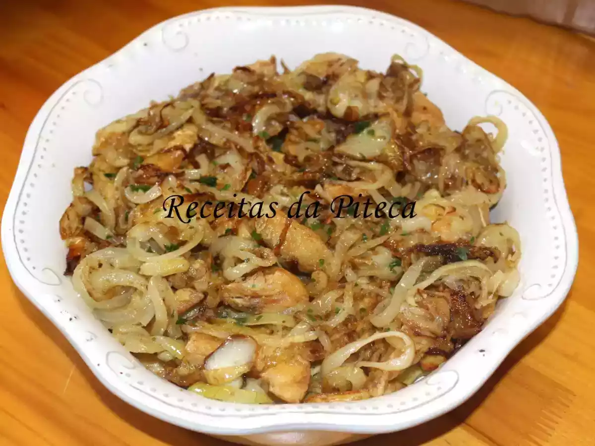 Bacalhau à Algarvia delicioso