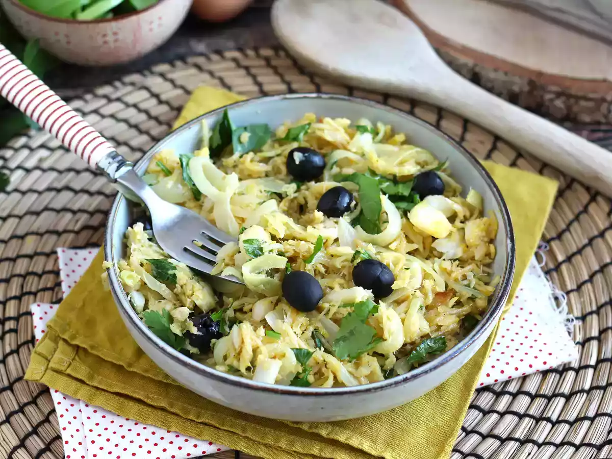 Bacalhau à Brás, receita tradicional portuguesa fácil e saborosa - foto 6