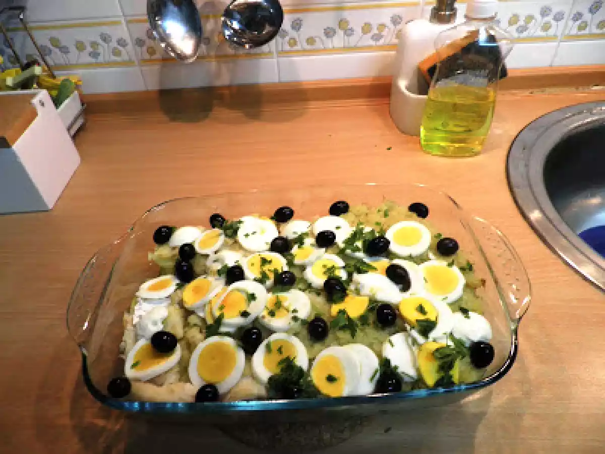 BACALHAU À GOMES DE SÁ NA BIMBY