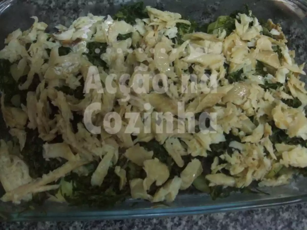 Bacalhau à Gomes Sá com couve - foto 4