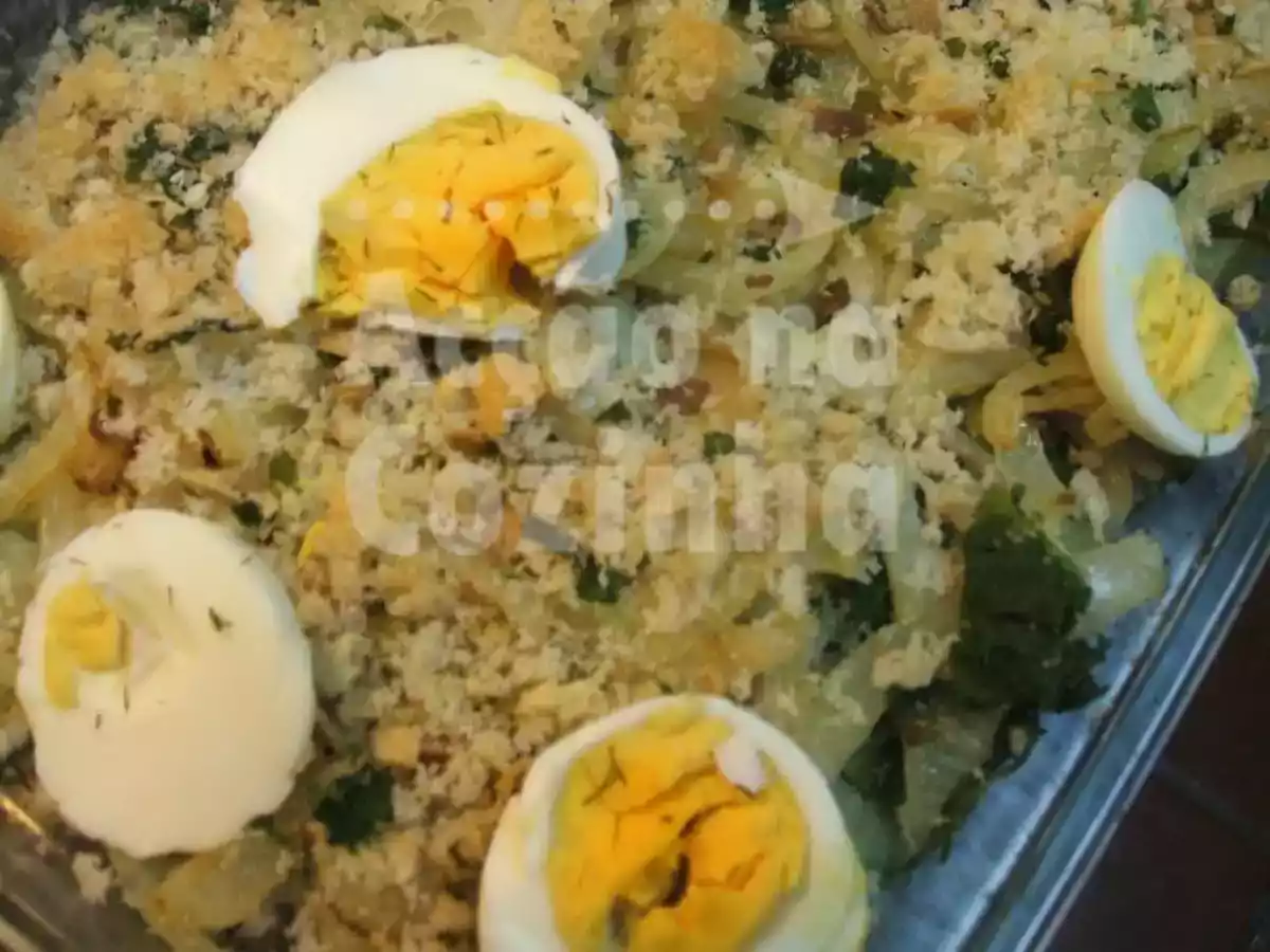 Bacalhau à Gomes Sá com couve - foto 7