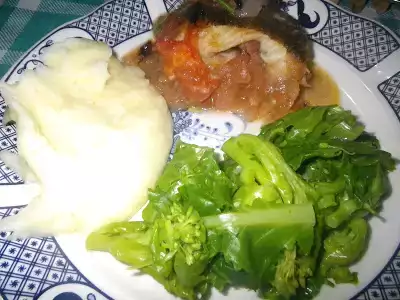 Bacalhau à transmontana