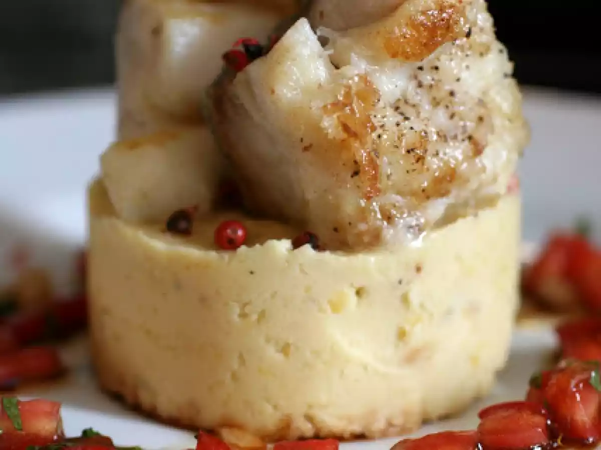 Bacalhau ao Forno com Purê de Grão de Bico - foto 3