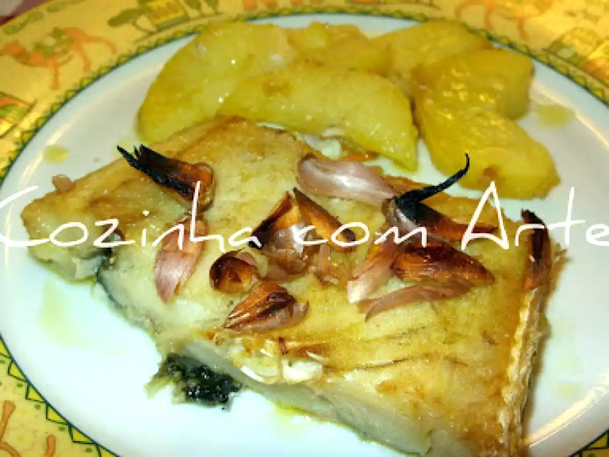Bacalhau assado no forno - foto 3