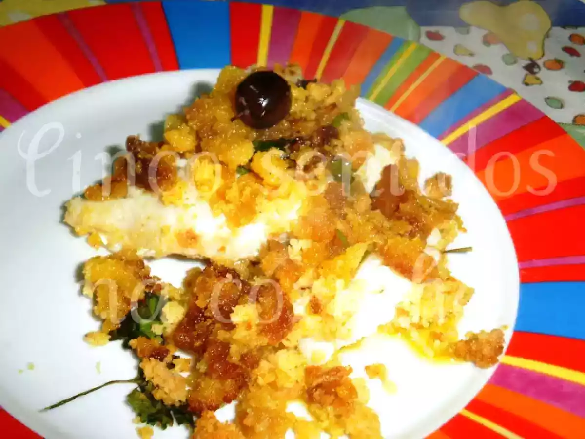 Bacalhau com broa aromatizado com salsa e pickles - foto 2