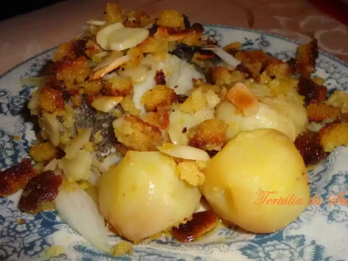 Bacalhau com broa e amêndoa - foto 2