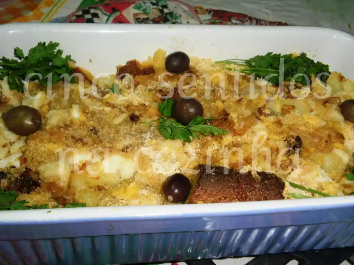 Bacalhau com broa e cebolada - foto 3