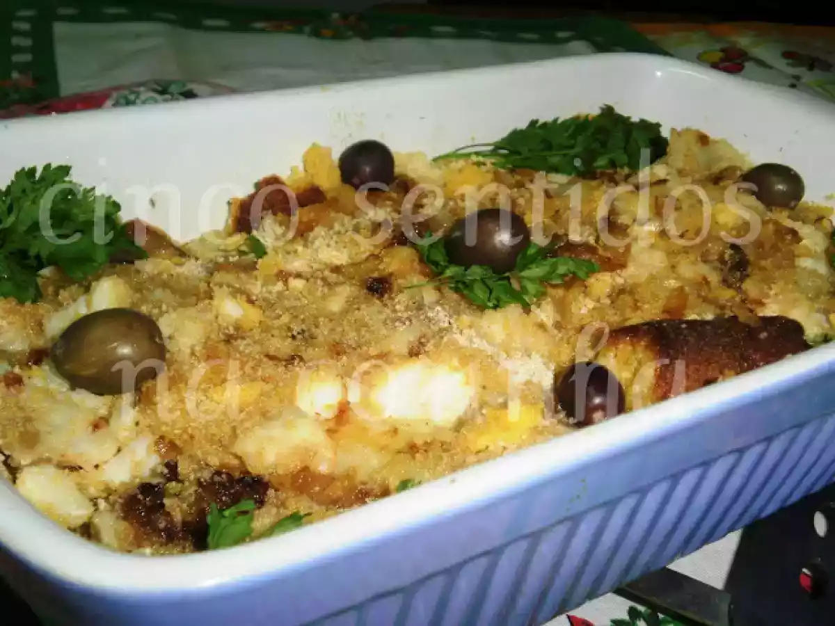Bacalhau com broa e cebolada - foto 5