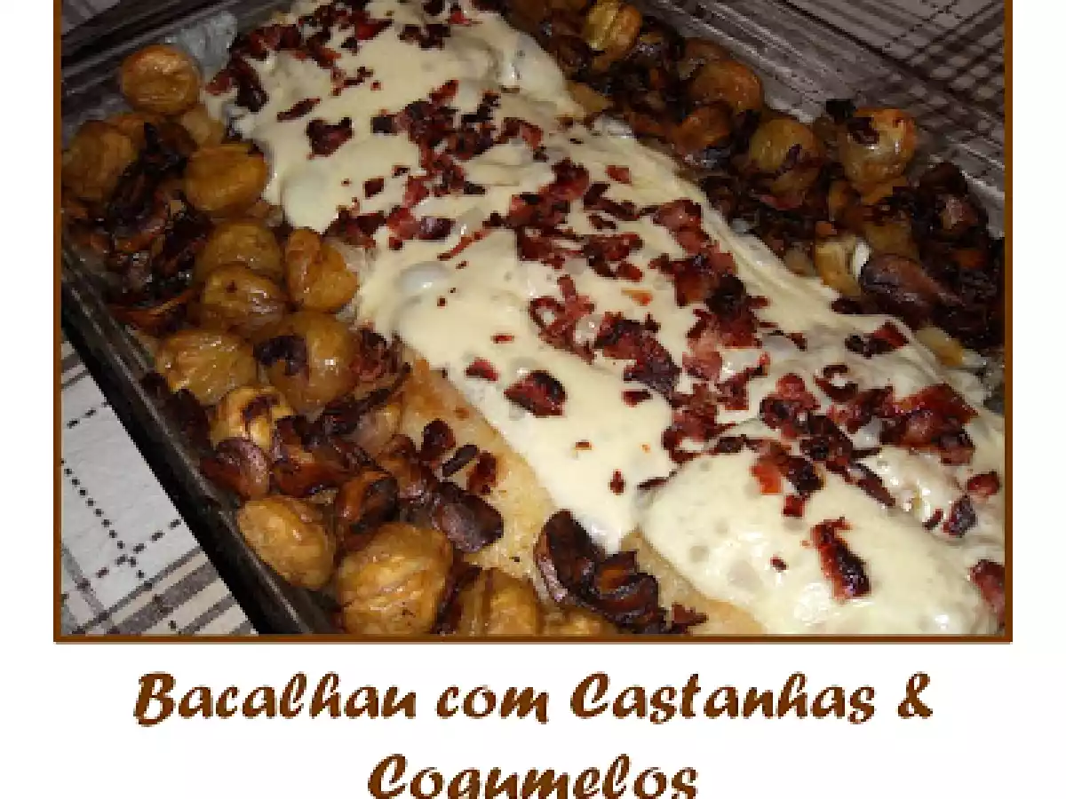 Bacalhau com Castanhas & Cogumelos - foto 2