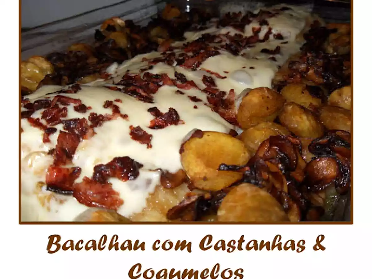 Bacalhau com Castanhas & Cogumelos - foto 3
