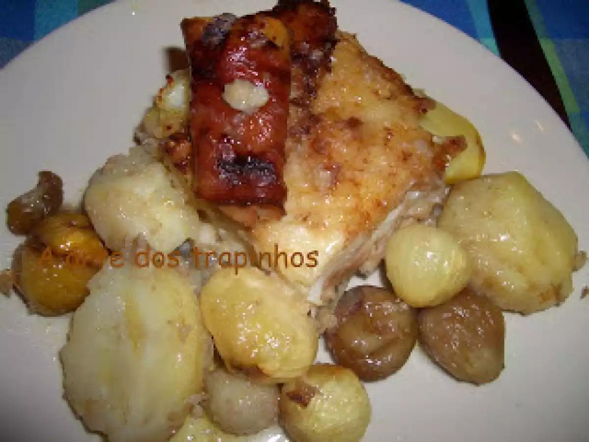 BACALHAU COM CASTANHAS E VINHO DO PORTO - foto 2