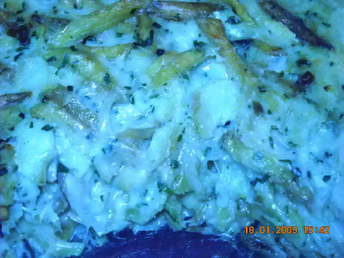 Bacalhau Com Coentros e Molho Bechamel