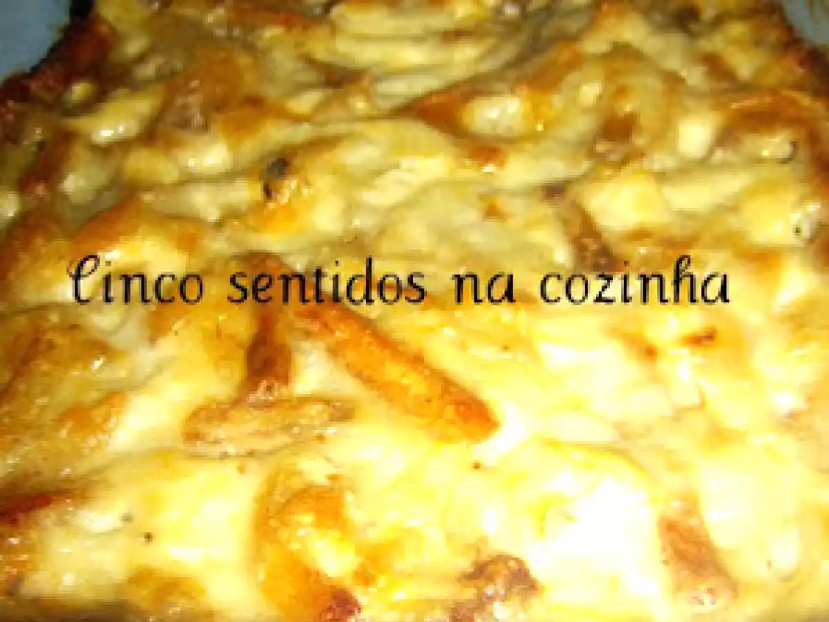 Bacalhau com natas rápido