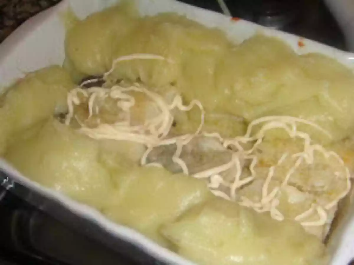 Bacalhau com Puré no Forno - foto 2