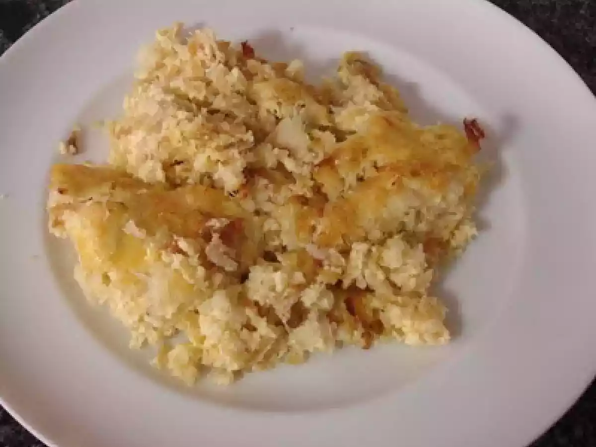 Bacalhau Cremoso com Couve-Flor