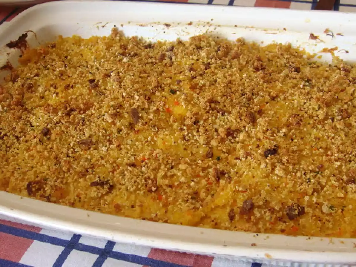 Bacalhau Cremoso no forno com Crocante de Broa Aromatizada - foto 3