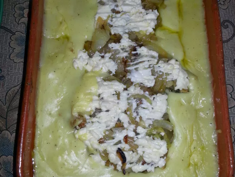 Bacalhau de cebolada com pure de batata, foto 5