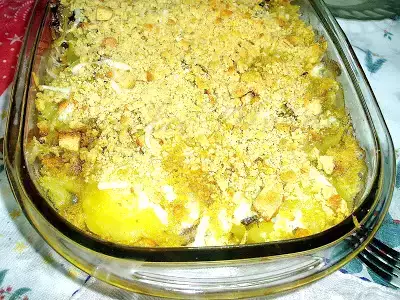 Bacalhau de rapaziada em dia amarelo