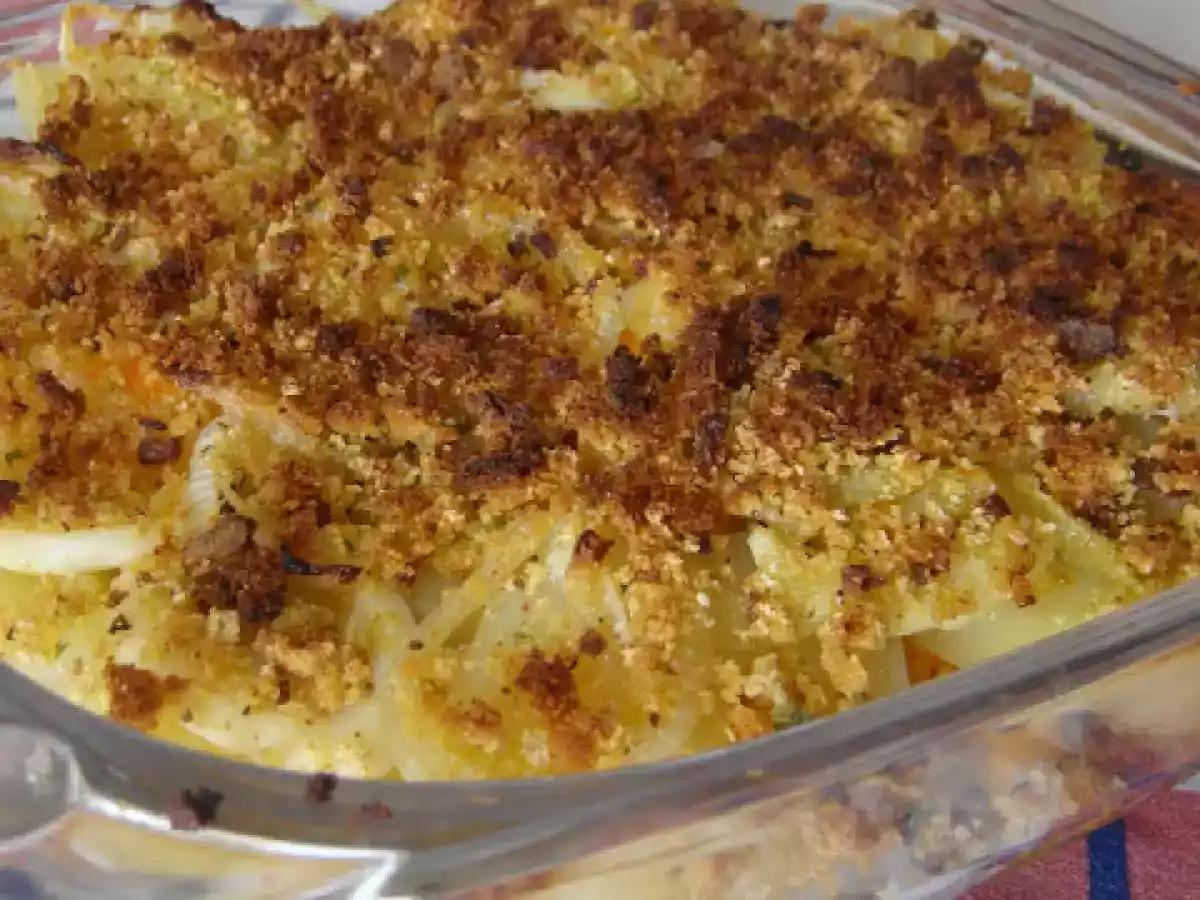 Bacalhau Gratinado com Broa de Milho Aromatizada - foto 7
