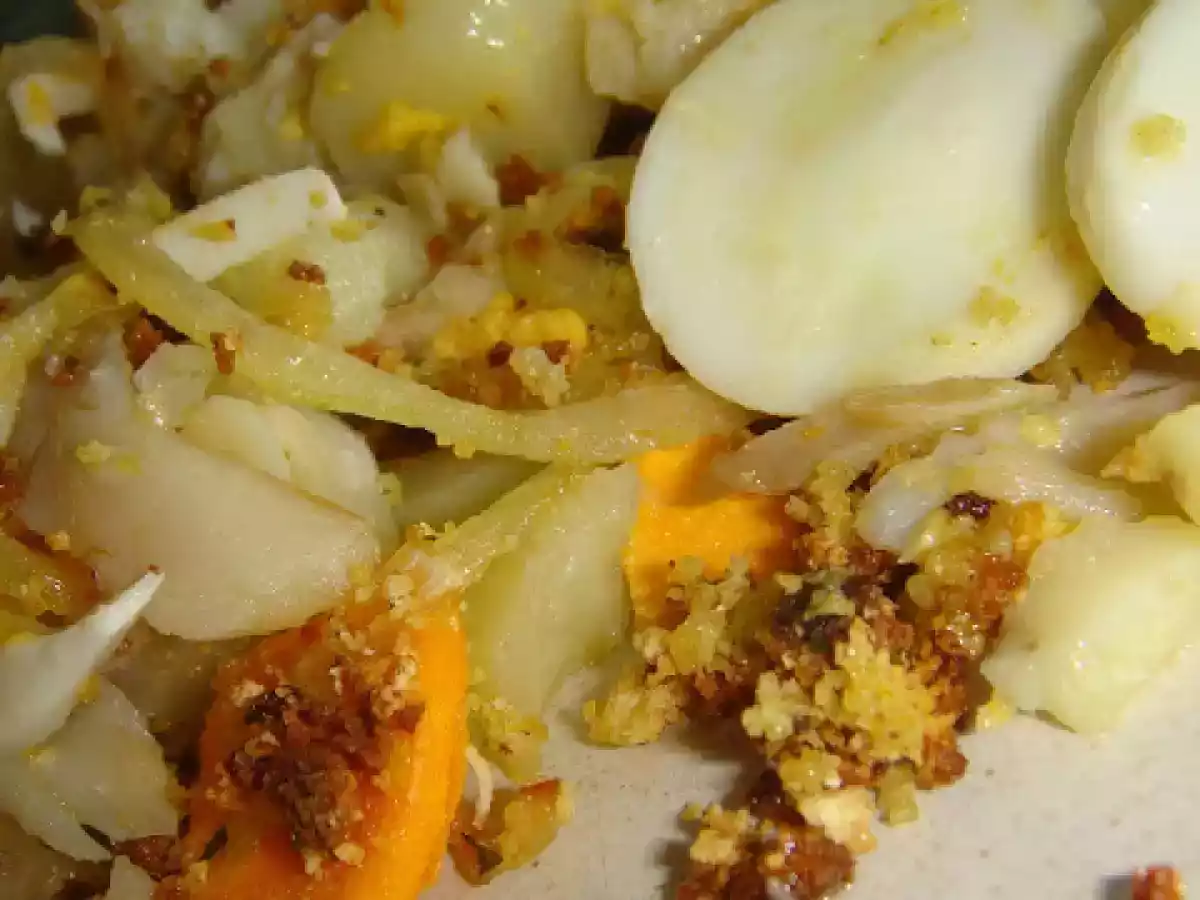 Bacalhau Gratinado com Broa de Milho Aromatizada - foto 8