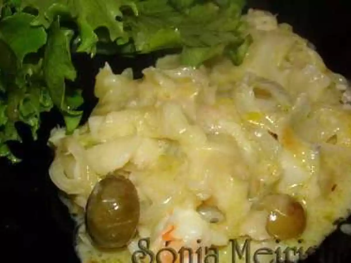 Bacalhau gratinado com Camarão e Bechamel - foto 2