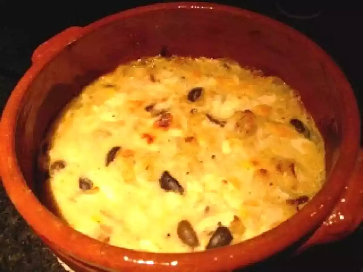 Bacalhau gratinado com mostarda - Dia Amarelo