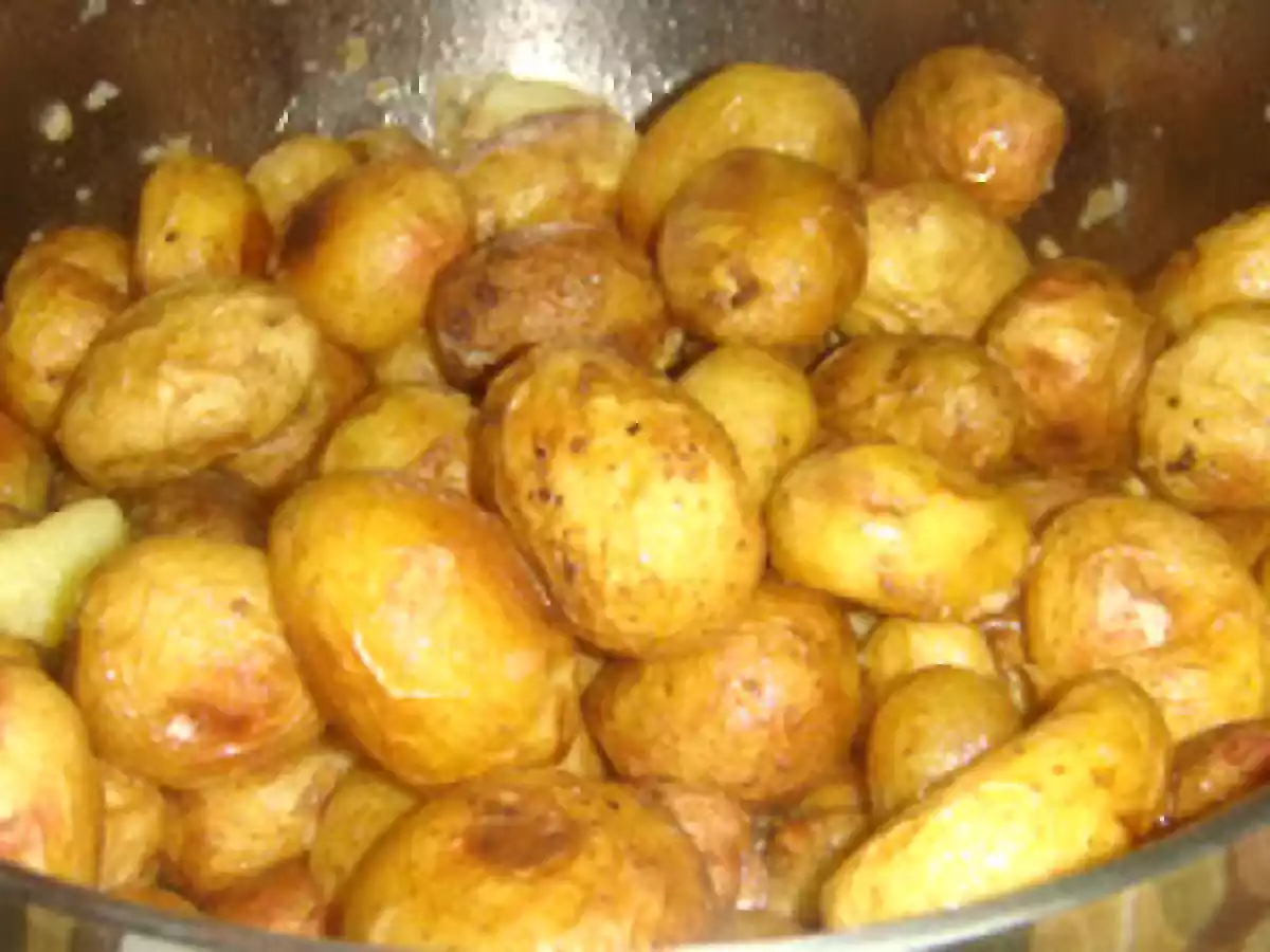 Bacalhau na Brasa com Batatas à Murro
