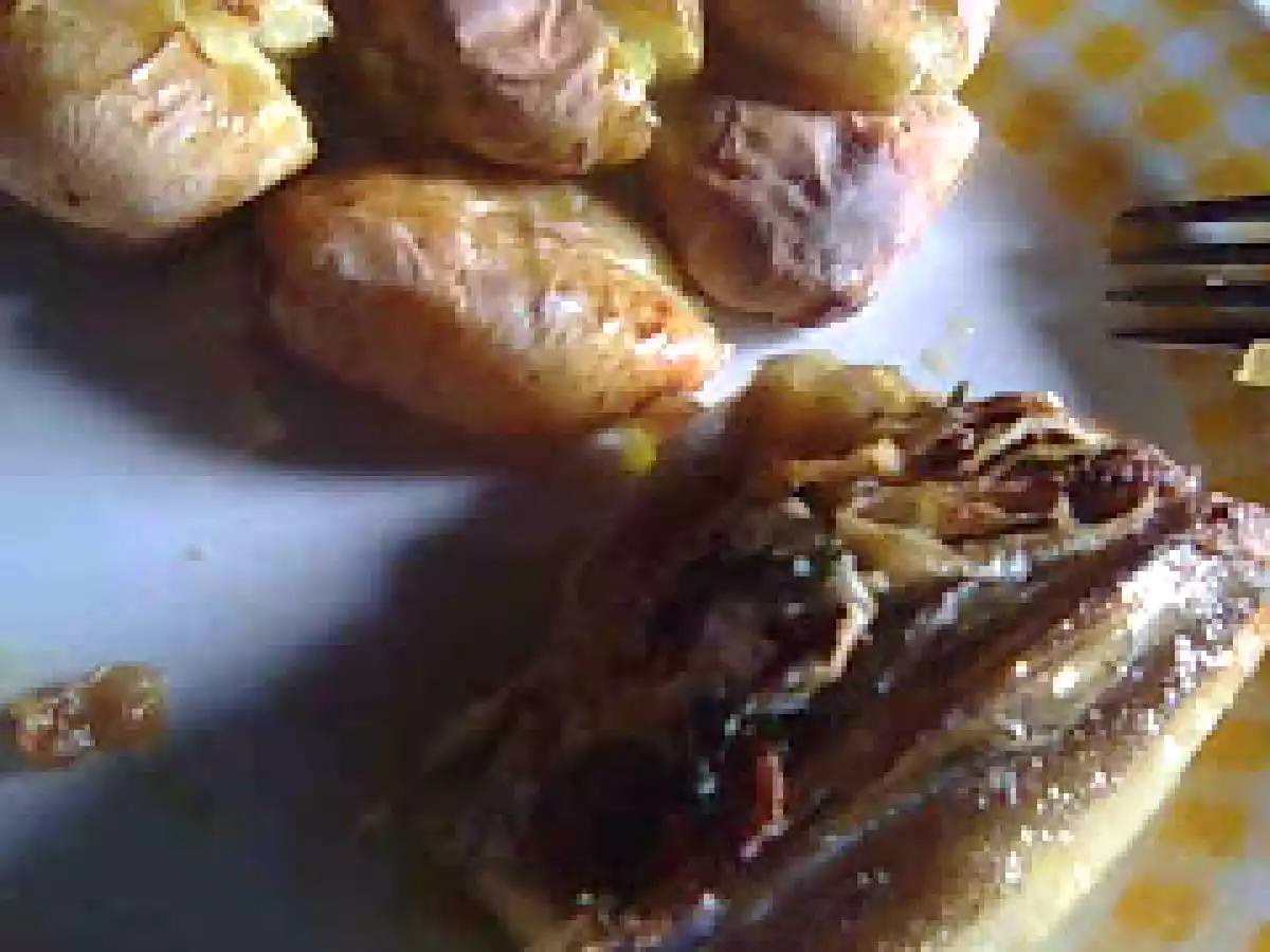 Bacalhau no forno com batata a murro