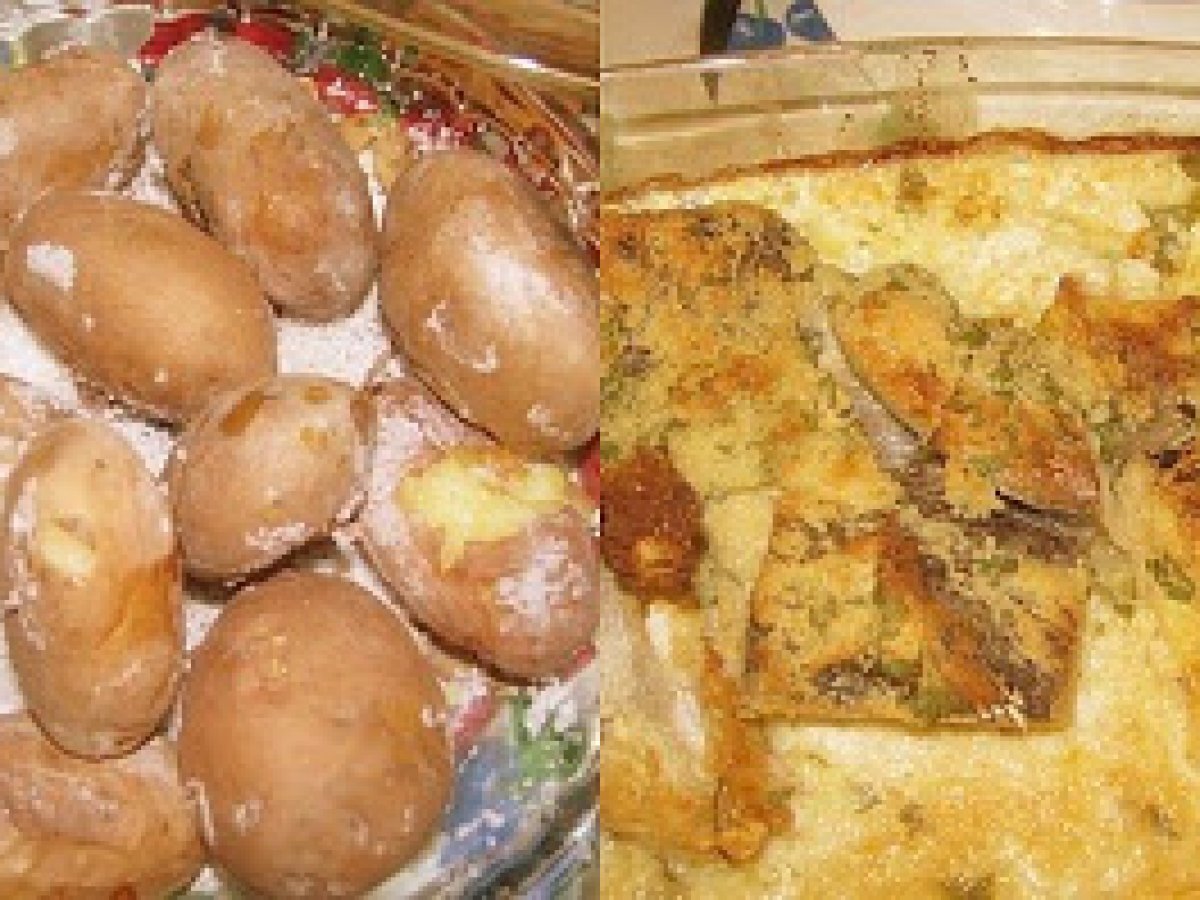 Bacalhau no forno com mostarda