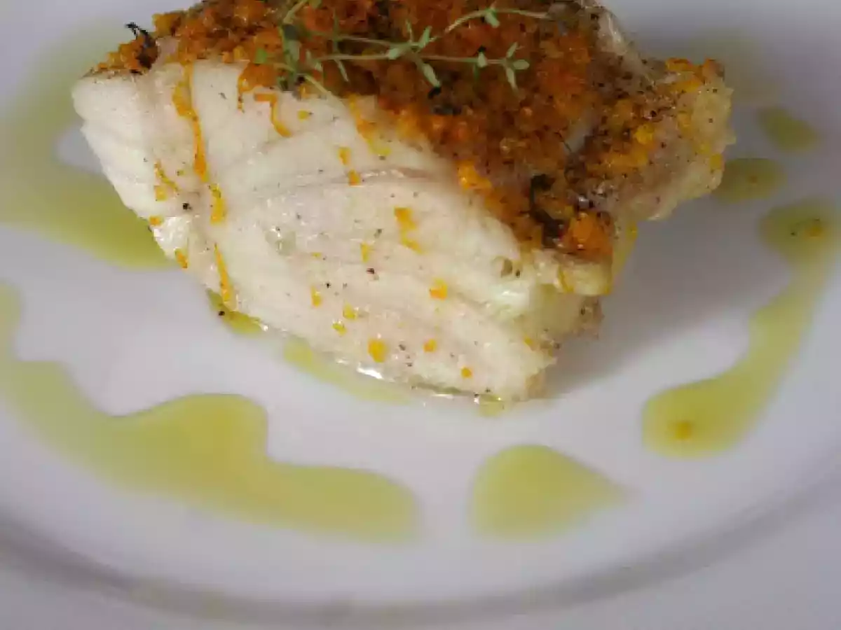 Bacalhau Pochê em Azeite de Oliva e Laranja