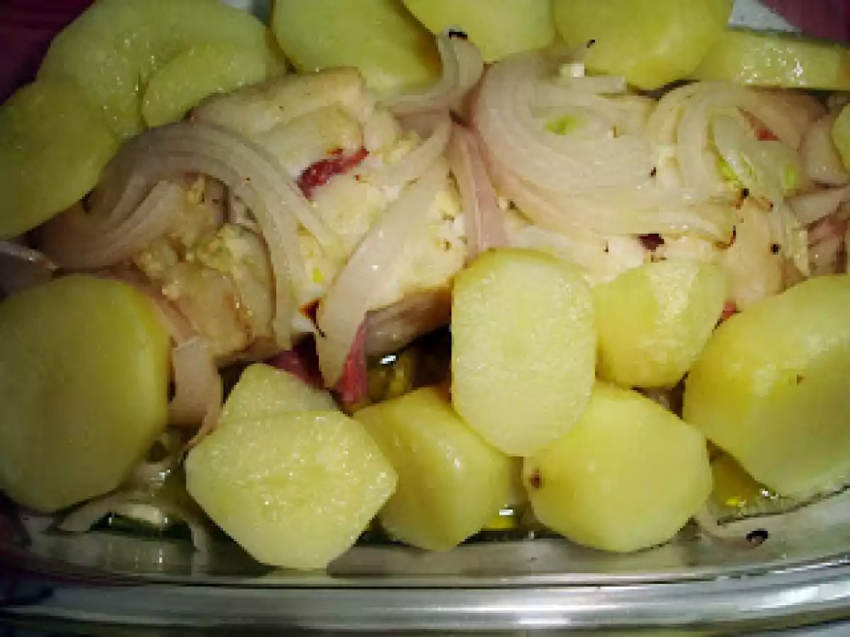 Bacalhau Recheado Assado no Forno