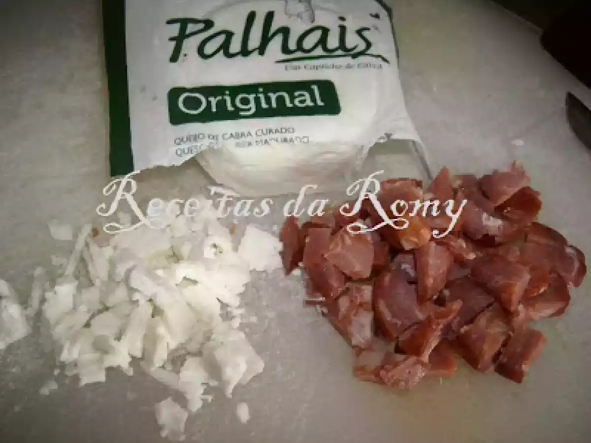 Bacalhau recheado com Queijo Palhais e entrada de cogumelos recheados - foto 3