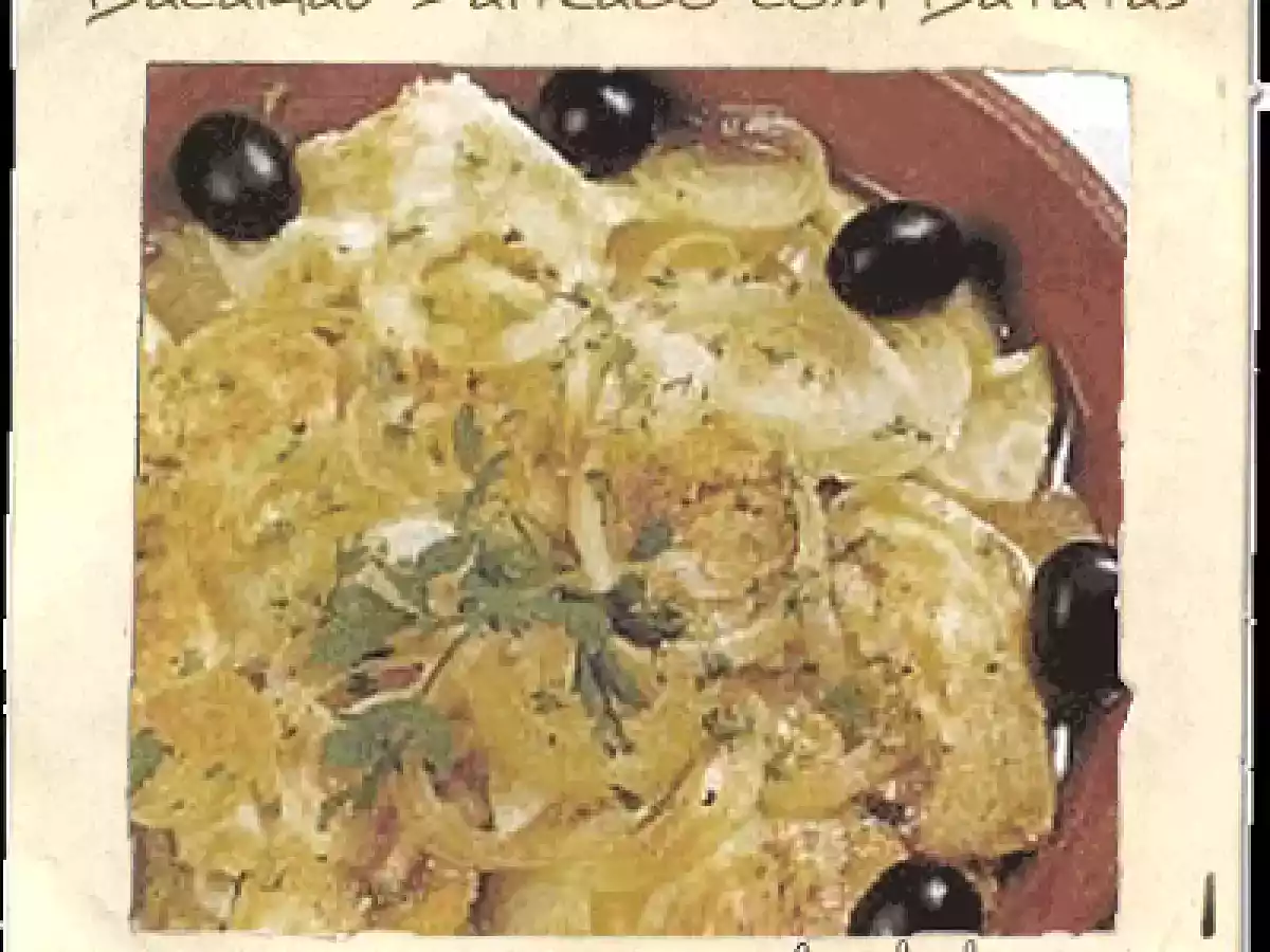Bacalhau Salteado com Batatas