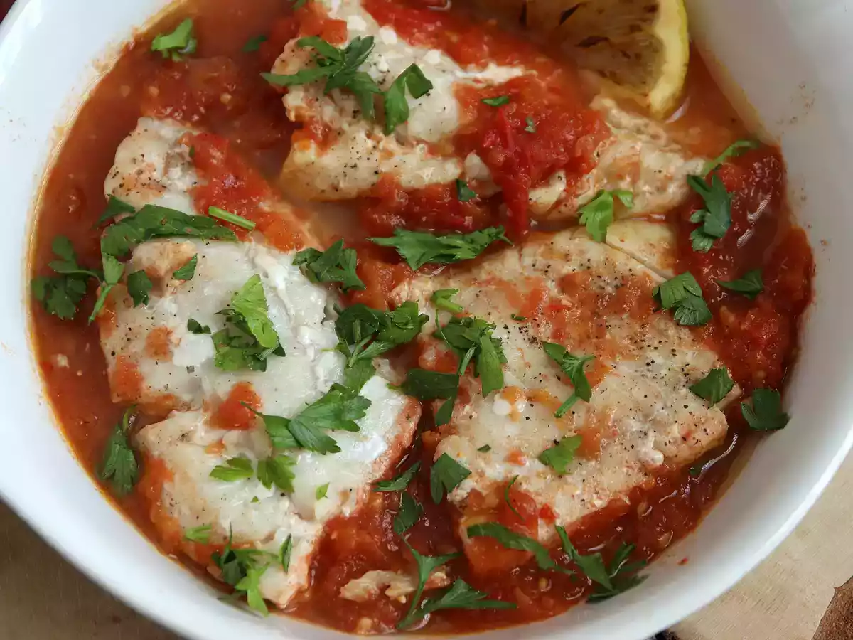 Badejo com tomate, limão e cominho (receita leve e fácil) - foto 4
