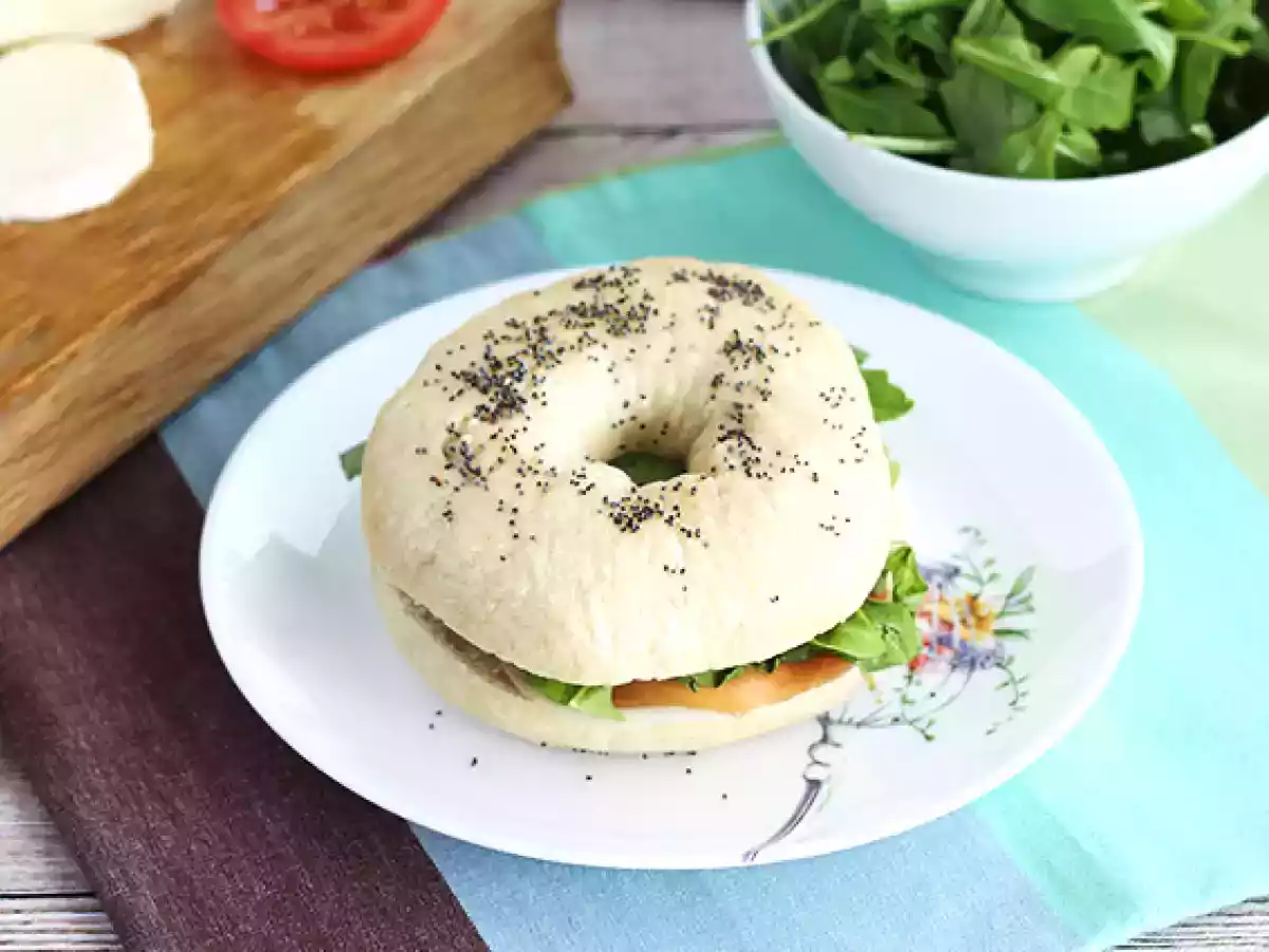 Bagel Italiano, fácil e rápido - foto 2