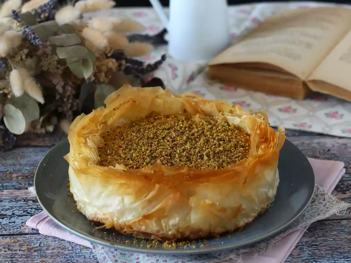 Baklava Cheesecake, uma sobremesa encantadora!