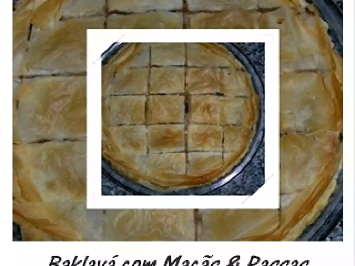 Baklavá com Maçãs & Passas