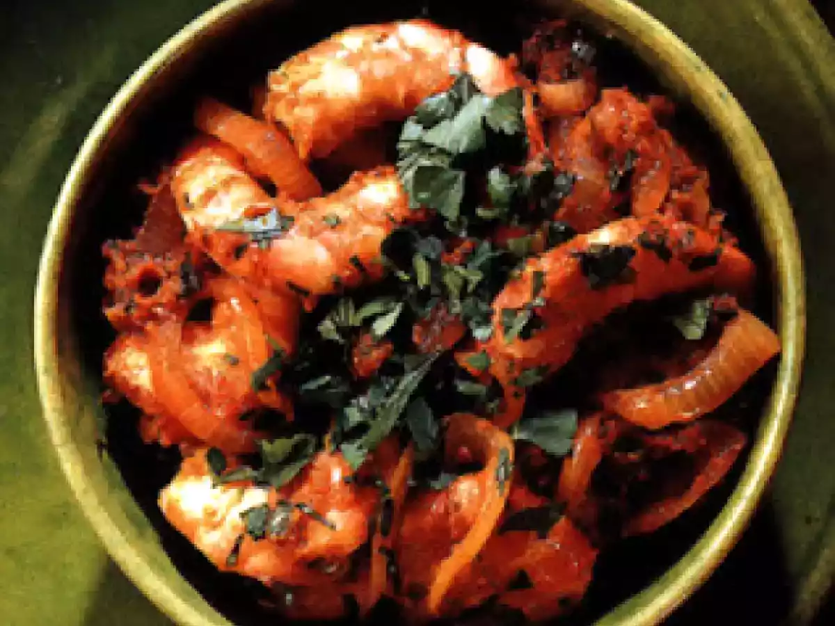 Balti de Camarão com Especiarias