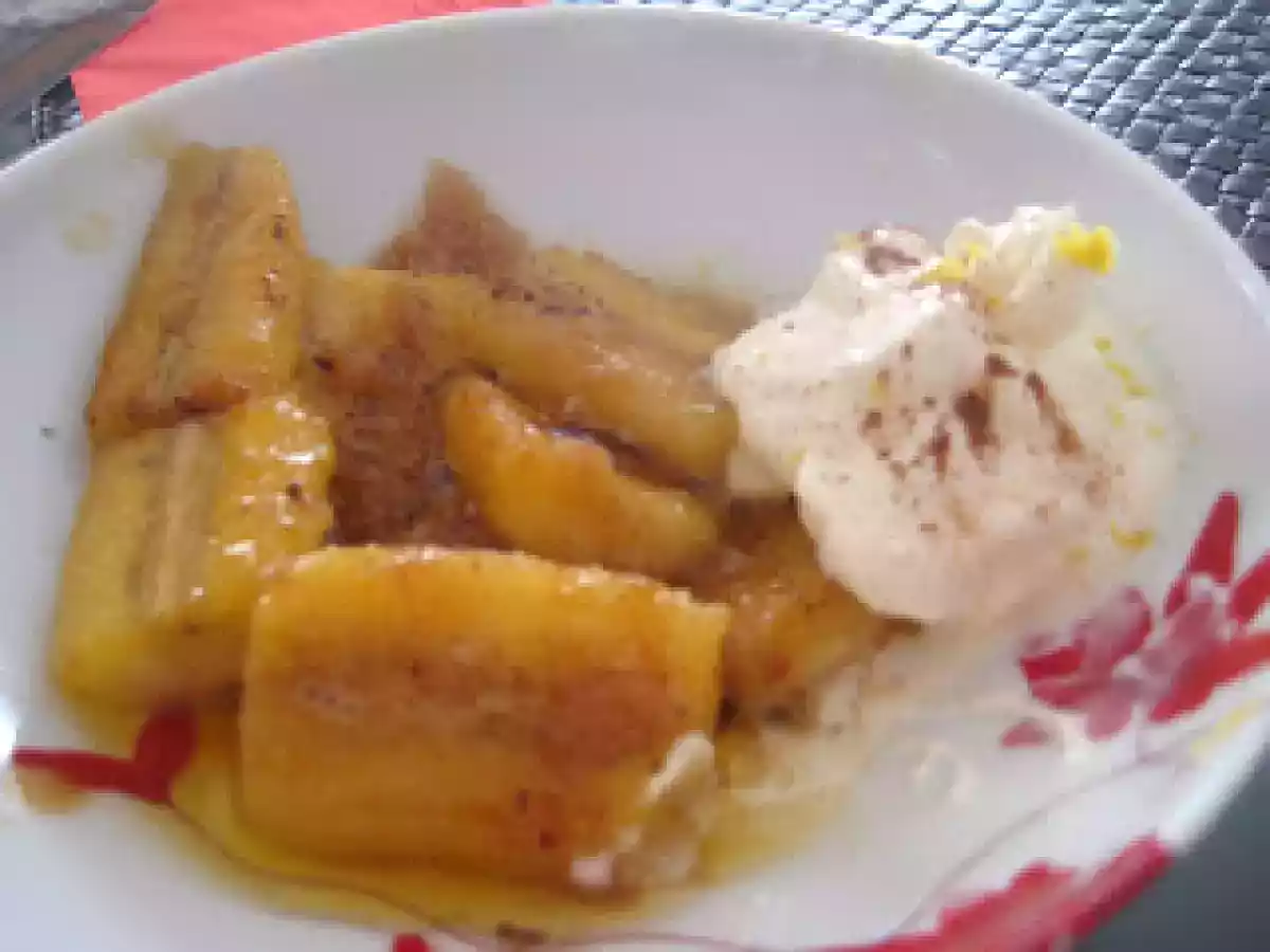 Banana Caramelizada (quem diz banana diz ananás, maçã ou outra fruta que se lembrem)