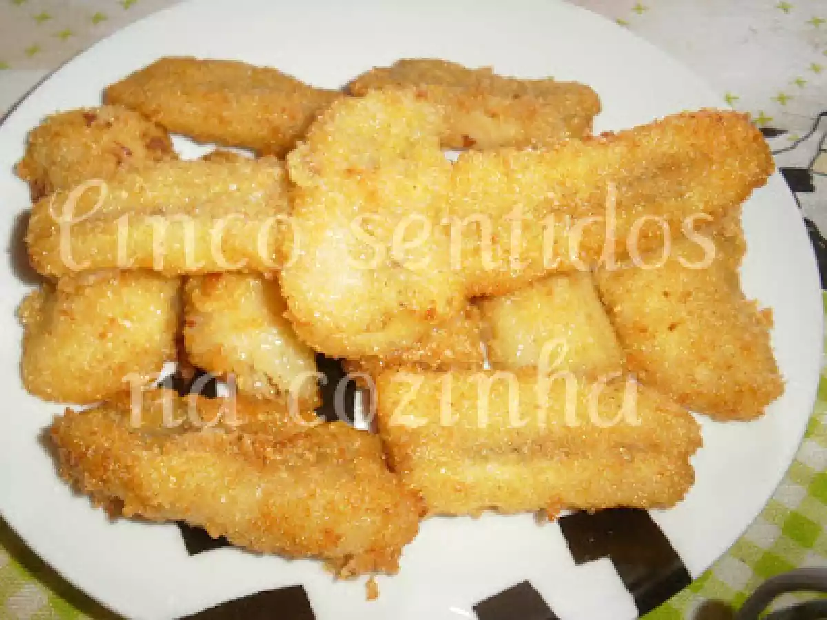 Banana frita em farinha de milho e coco - foto 3