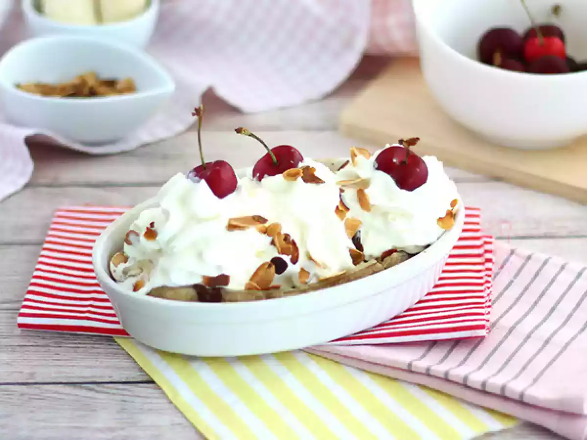 Banana Split, uma deliciosa sobremesa