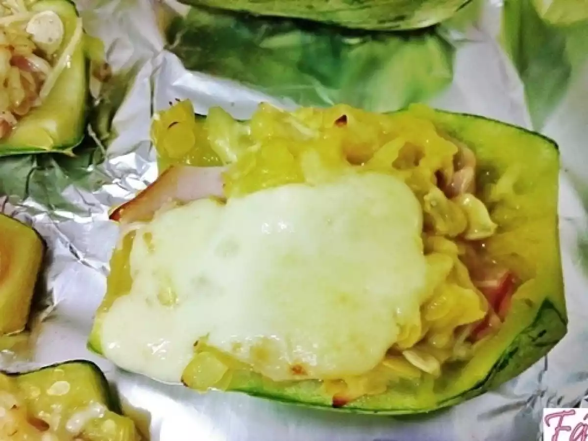 Barquinhas de Abobrinha com Peito de Peru - foto 2