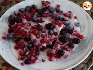 Barra congelada de iogurte e frutas vermelhas, foto 2
