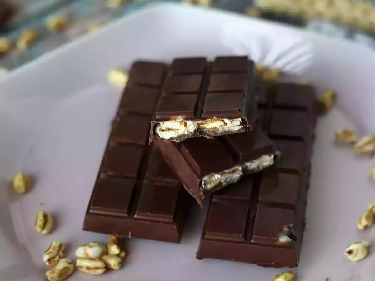 Barra de chocolate Kinder country caseiro, apenas 3 ingredientes - foto 5